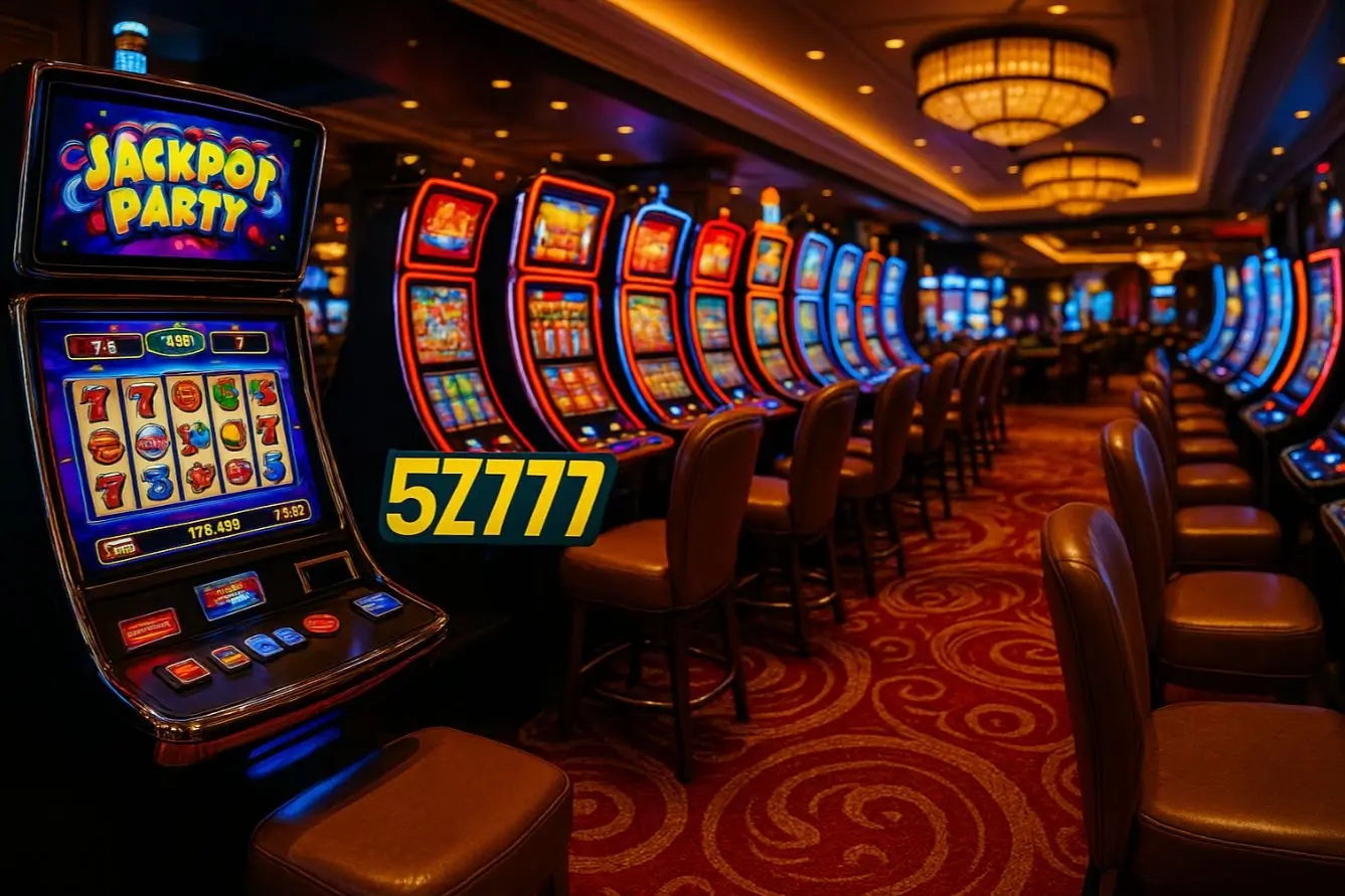 Secure login screen of 5Z777 casino